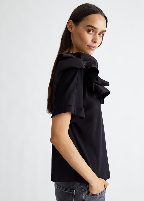 Liu Jo T-shirt con rouches Sconto
