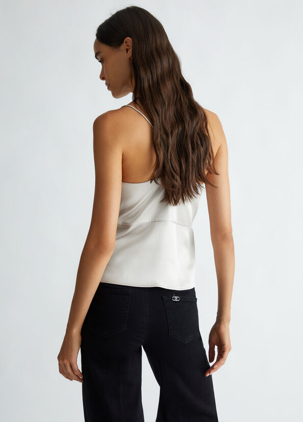 Liu Jo Top in raso Outlet