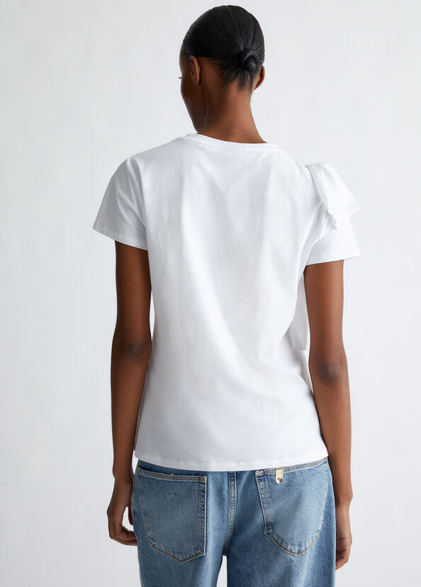 Liu Jo T-shirt con rouches Offerte