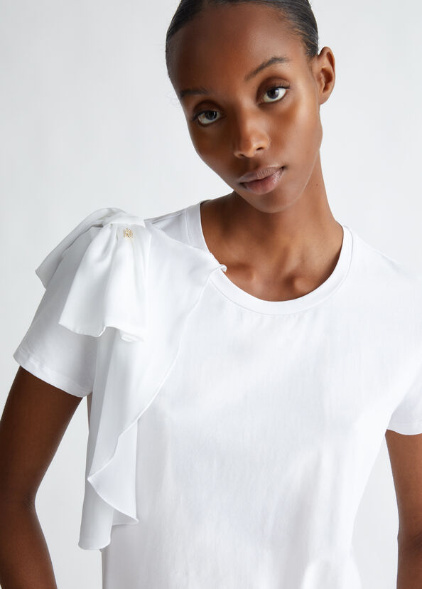 Liu Jo T-shirt con rouches Offerte