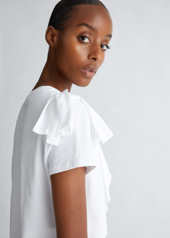Liu Jo T-shirt con rouches Offerte
