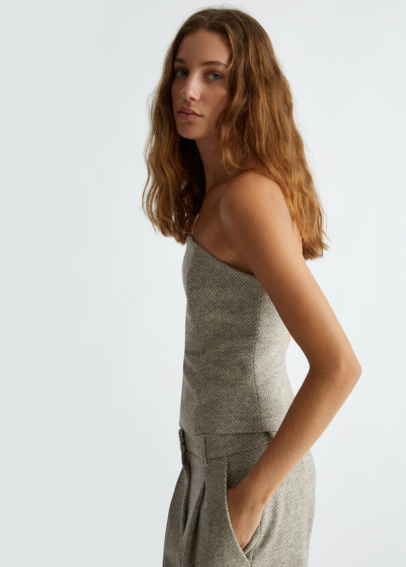 Liu Jo Top in lana moretta Cyber Monday