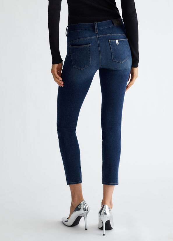 Liu Jo Jeans skinny bottom up Qualità Garantita