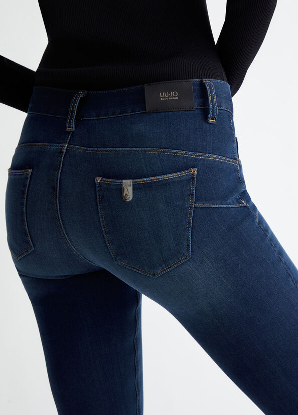 Liu Jo Jeans skinny bottom up Qualità Garantita