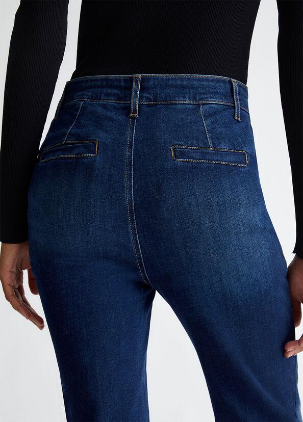 Liu Jo Jeans flare in cotone stretch Negozi Online