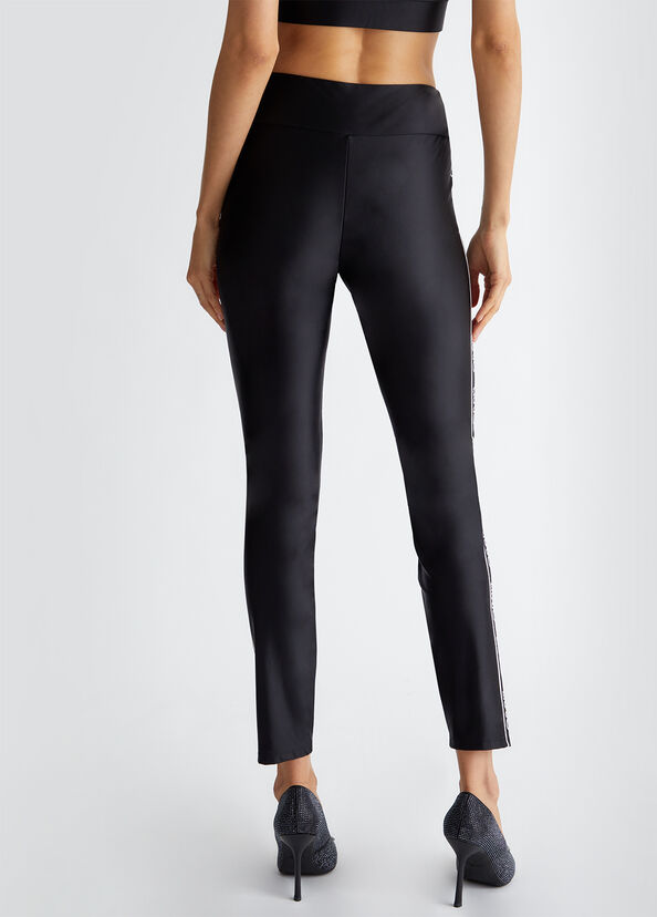 Liu Jo Pantaloni in jersey con logo Offerte