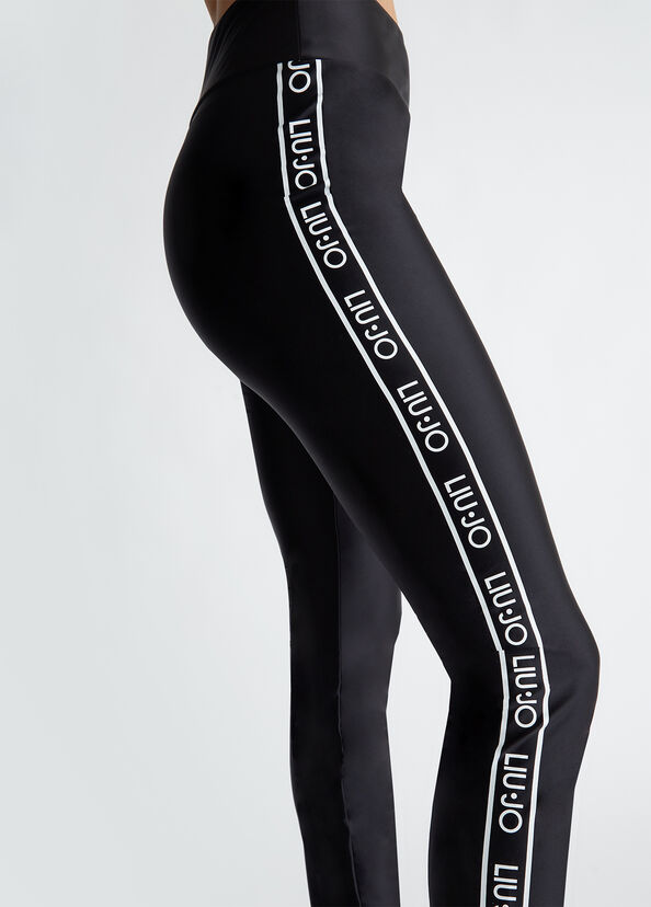 Liu Jo Pantaloni in jersey con logo Offerte