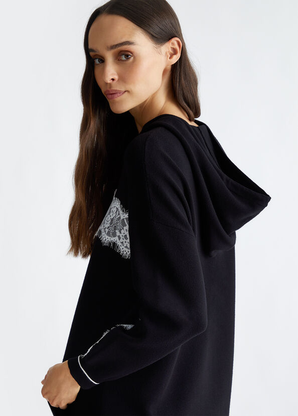 Liu Jo Maglia con cappuccio e logo Negozio