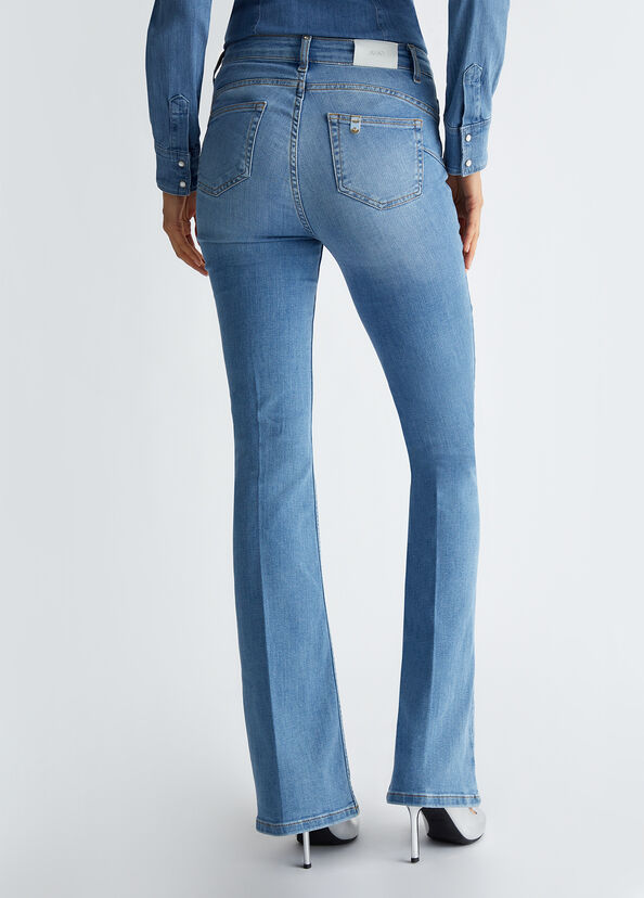 Liu Jo Jeans flare bottom up Pezzi Unici