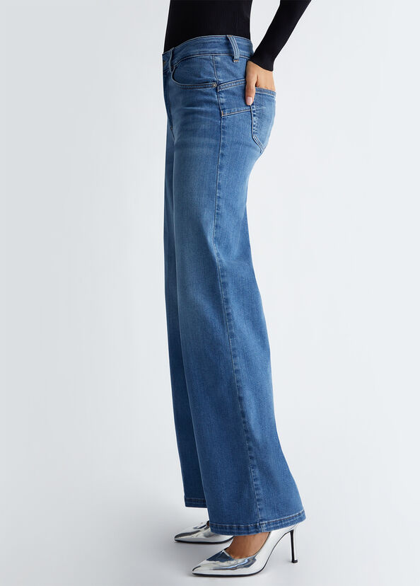 Liu Jo Jeans flare a vita alta Qualità Garantita