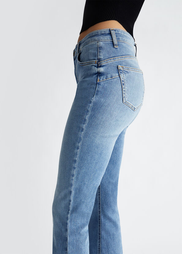 Liu Jo Jeans flare a vita alta Negozi Online