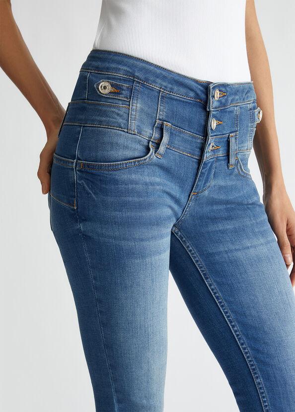 Liu Jo Jeans skinny a vita alta Prezzo Ridotto