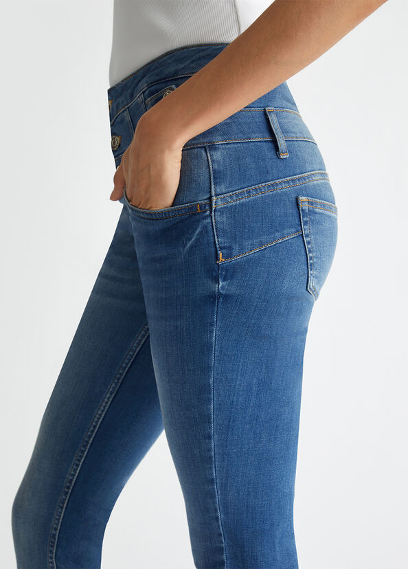Liu Jo Jeans skinny a vita alta Prezzo Ridotto
