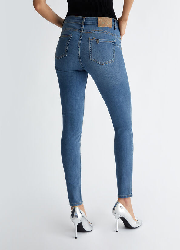 Liu Jo Jeans skinny bottom up a vita alta Novità