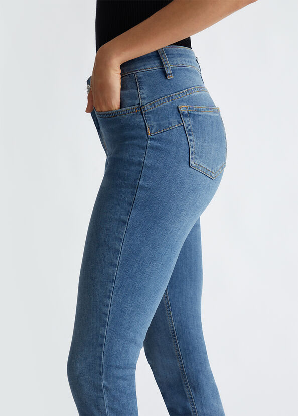 Liu Jo Jeans skinny bottom up a vita alta Novità