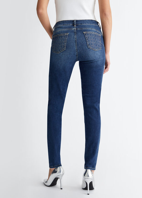 Liu Jo Jeans skinny bottom up Online