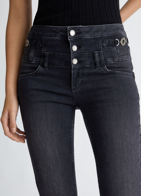 Liu Jo Jeans skinny bottom up In Vendita