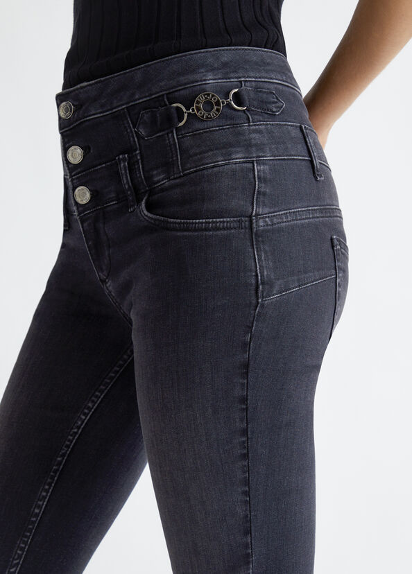 Liu Jo Jeans skinny bottom up In Vendita