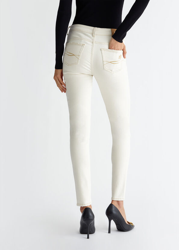 Liu Jo Pantaloni skinny bottom up Vendita Economica