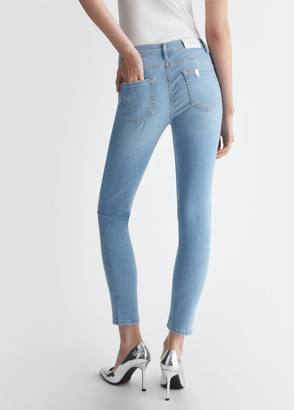 Liu Jo Jeans skinny bottom up Saldi Di Fabbrica