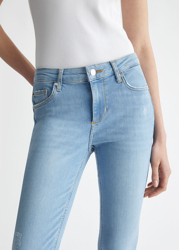 Liu Jo Jeans skinny bottom up Saldi Di Fabbrica