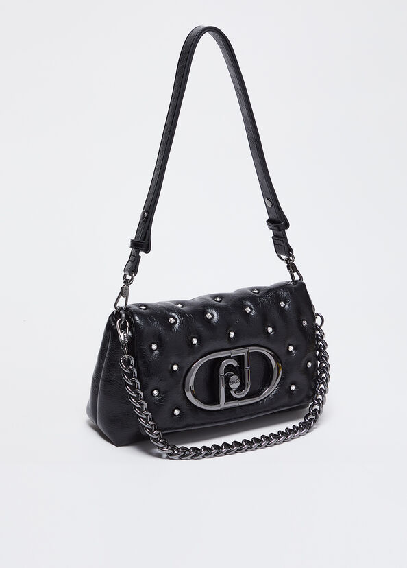 Liu Jo Borsa grande LaPuffy con strass Moda
