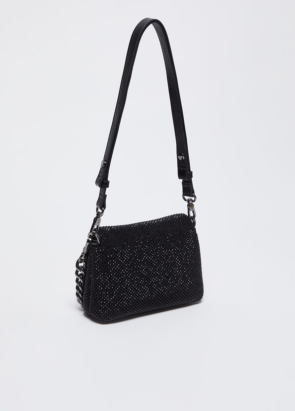 Liu Jo Borsa piccola LaPuffy con strass Italy