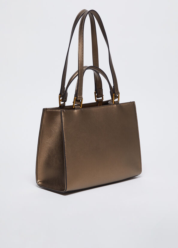Liu Jo Shopping bag con logo Prezzo di fabbrica