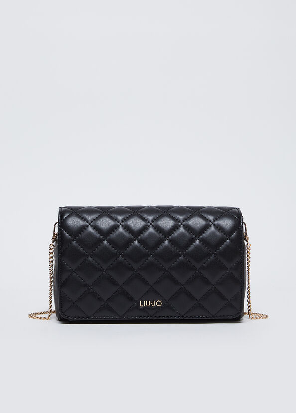 Liu Jo Borsa a tracolla matelassé con logo Offerta natalizia