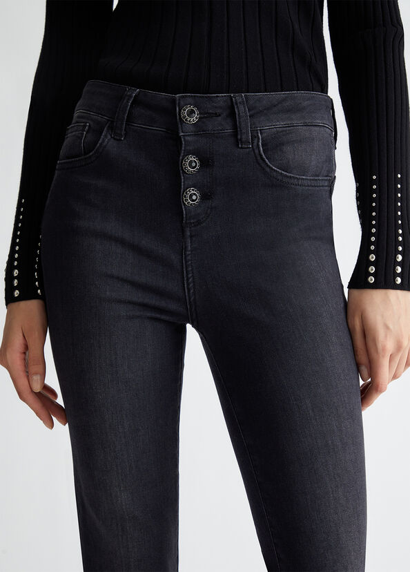 Liu Jo Jeans bootcut cropped Grandi sconti