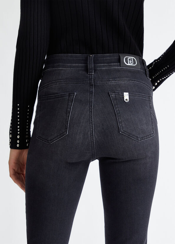 Liu Jo Jeans bootcut cropped Grandi sconti