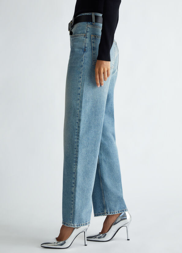 Liu Jo Jeans straight a vita alta Offerte giornaliere