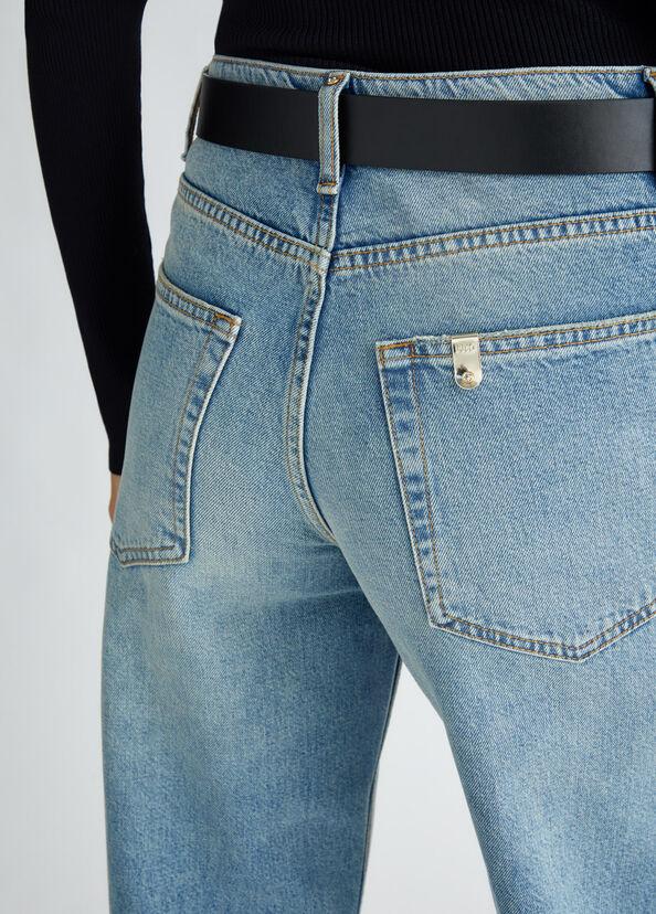Liu Jo Jeans straight a vita alta Offerte giornaliere