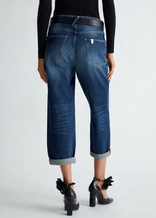 Liu Jo Jeans boyfriend cropped Enormi risparmi