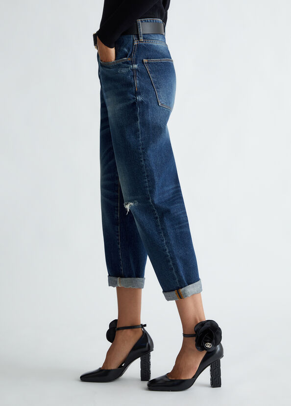 Liu Jo Jeans boyfriend cropped Enormi risparmi
