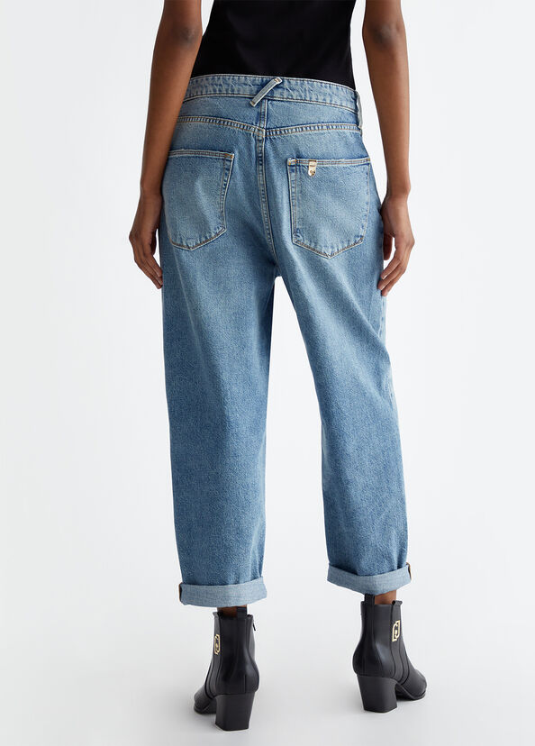 Liu Jo Jeans boyfriend cropped ACQUISTA ORA