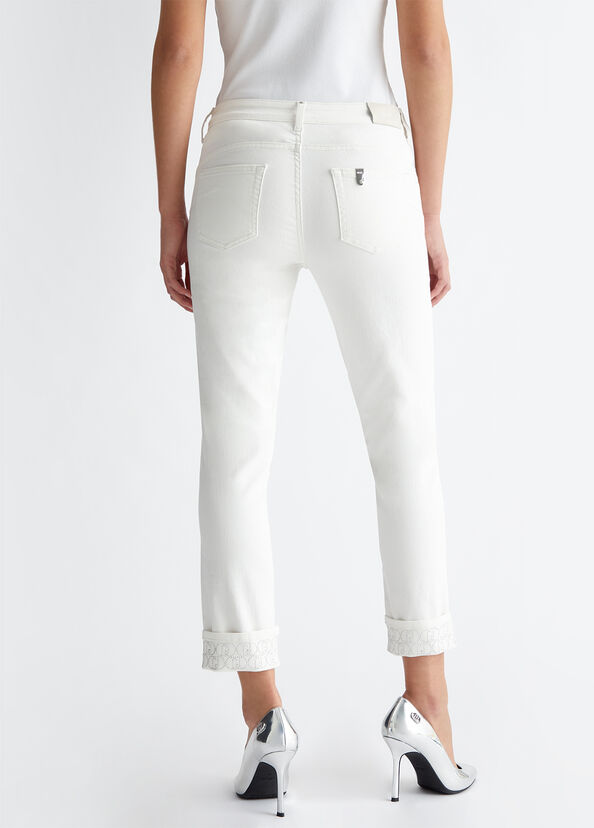 Liu Jo Jeans cropped bottom up Promozione temporanea
