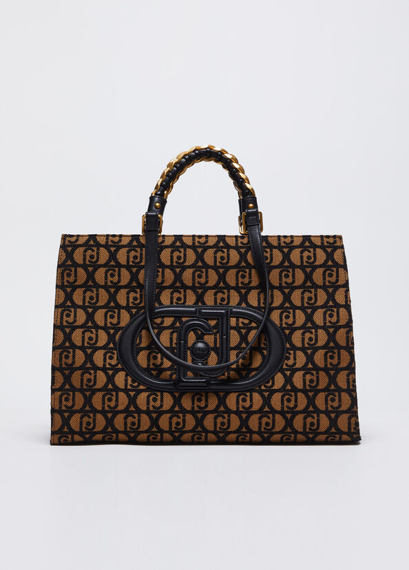 Liu Jo Shopping bag jacquard Fino al 65% di sconto