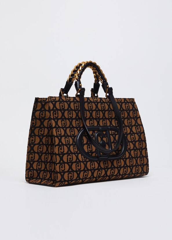 Liu Jo Shopping bag jacquard Fino al 65% di sconto