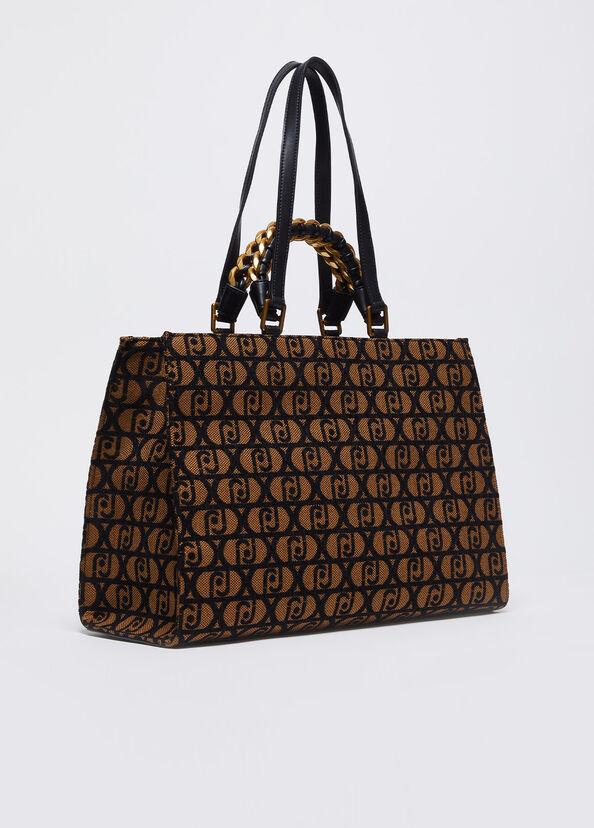 Liu Jo Shopping bag jacquard Fino al 65% di sconto