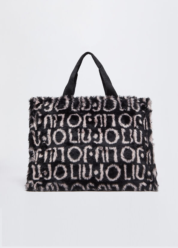 Liu Jo Shopping bag con logo Super sconto