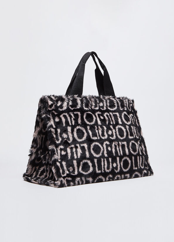 Liu Jo Shopping bag con logo Super sconto