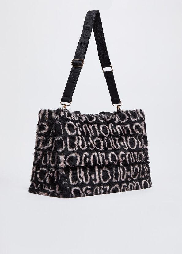 Liu Jo Shopping bag con logo Super sconto