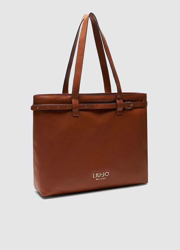 Liu Jo Shopping bag marrone Officina