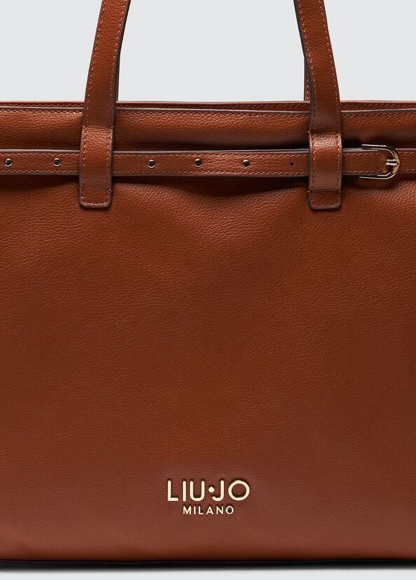 Liu Jo Shopping bag marrone Officina