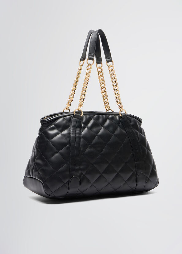 Liu Jo Borsa a mano nera trapuntata Black Friday Prezzi