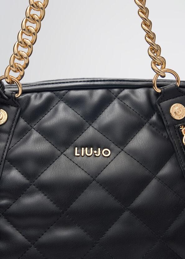 Liu Jo Borsa a mano nera trapuntata Black Friday Prezzi