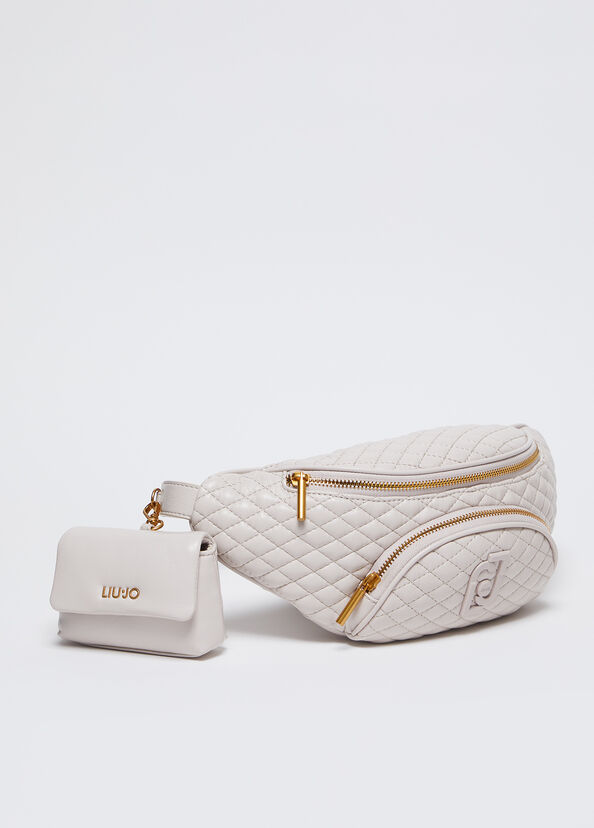 Liu Jo Marsupio matelassé con charm 50% di sconto per tempo limitato