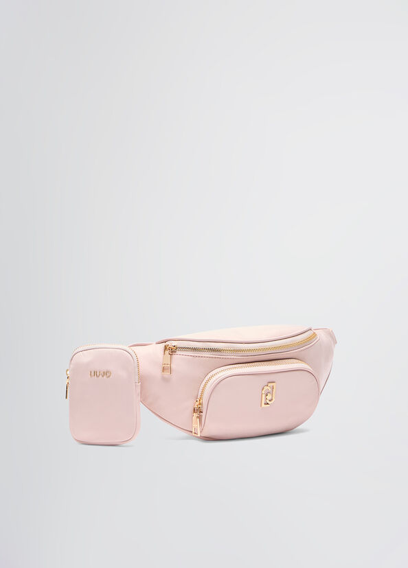 Liu Jo Marsupio in nylon con charm In Linea