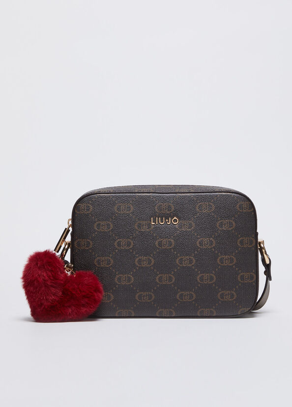 Liu Jo Borsa a tracolla con logo e charm Acquista Ora